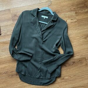 FRAME silk dress shirt